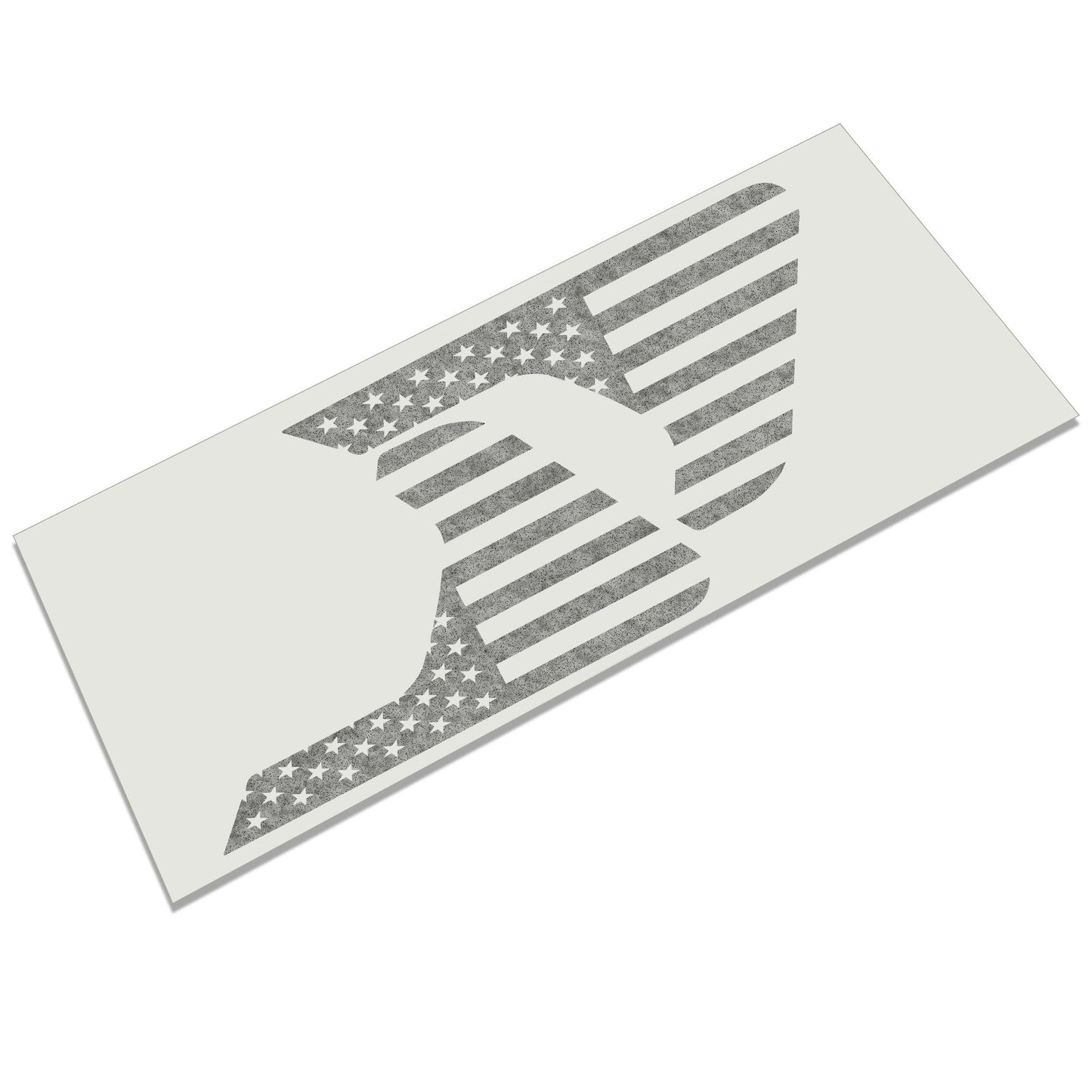 American Flag Fender Vent Vinyl Transfer Decal - Fits Jeep Wrangler JL/Jeep Gladiator JT 2018+