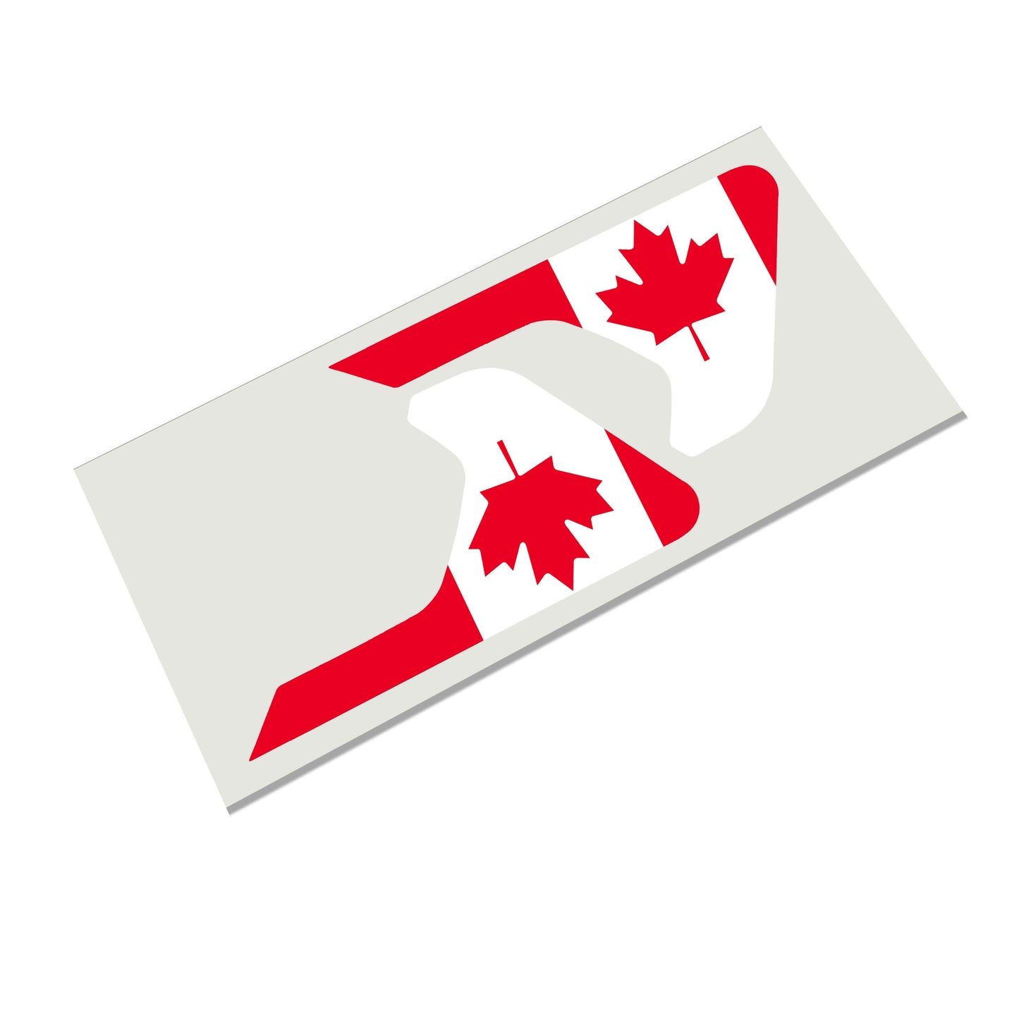 Canada State Flag 2pc Vinyl Fender Decal - Fits Jeep Wrangler JL/Jeep Gladiator JT 2018+