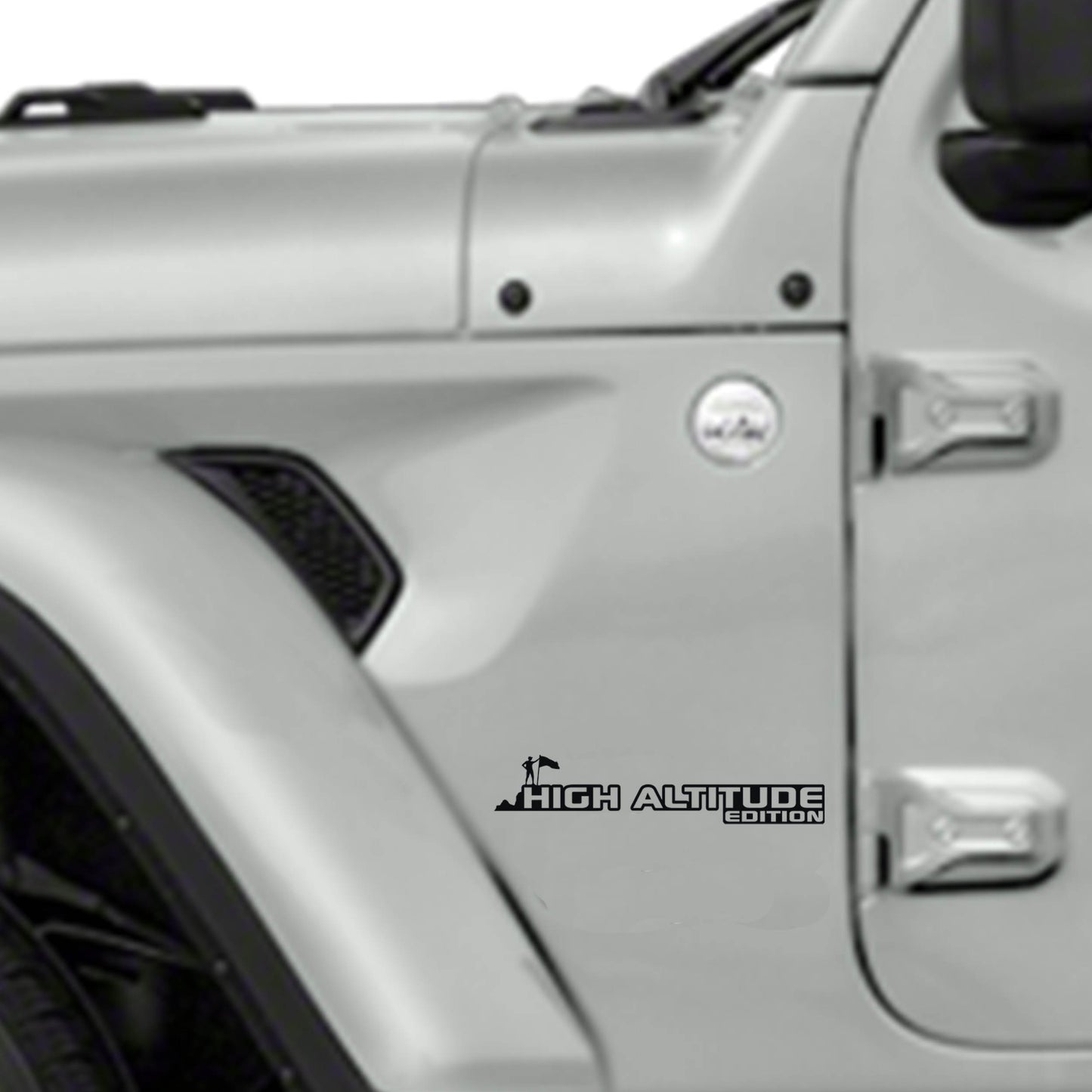 High Altitude Edition Decal (Pair) - Fender Decals For Wrangler/Gladiator JL/JT