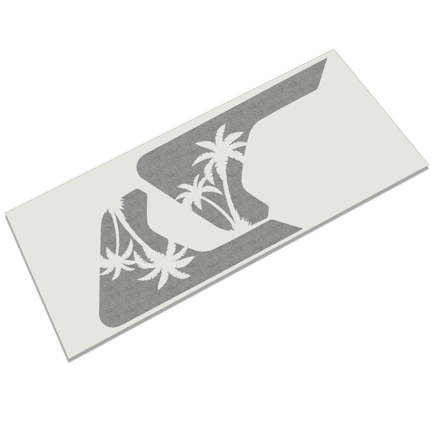 Palmetto Palm Tree Fender Vent Vinyl Decal - Fits Jeep Wrangler JL/Jeep Gladiator JT 2018+