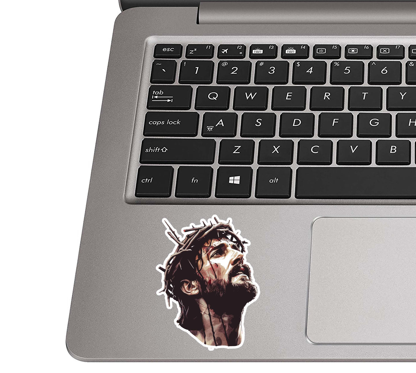 Jesus Crown of Thorns Vinyl Sticker