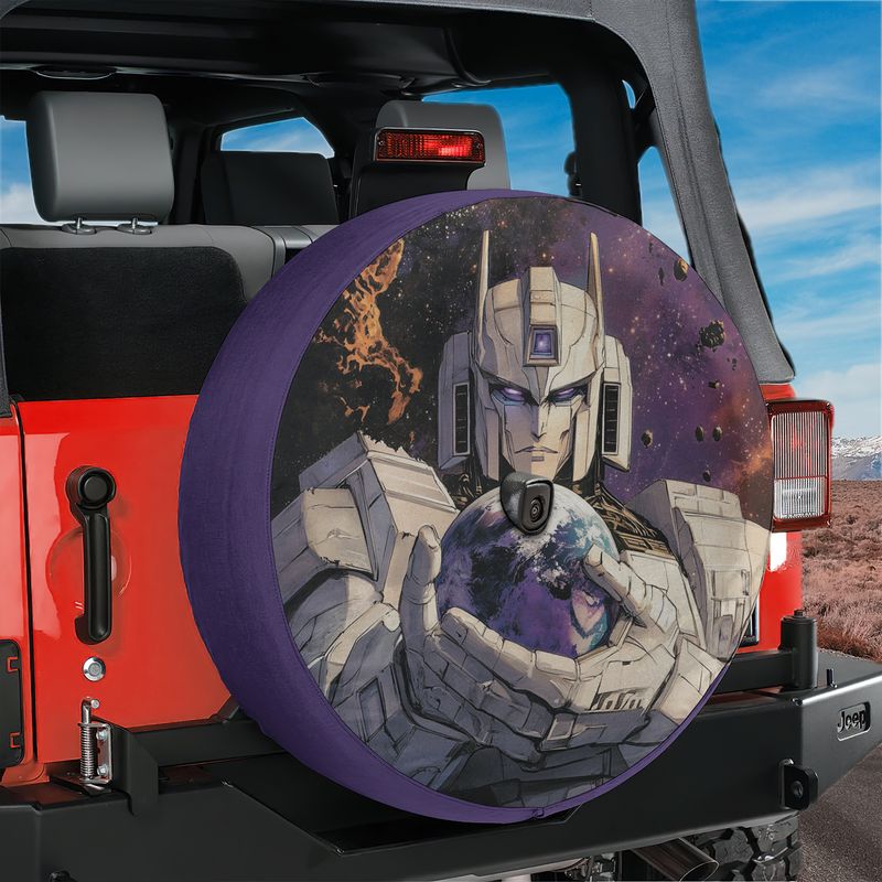 AstroBot Sentinel Spare Tire Cover With Backup Camera Hole