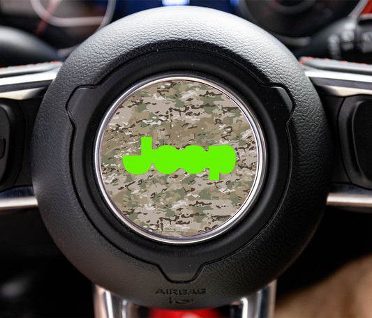 Multicam Camouflage Steering Wheel Decal Overlay