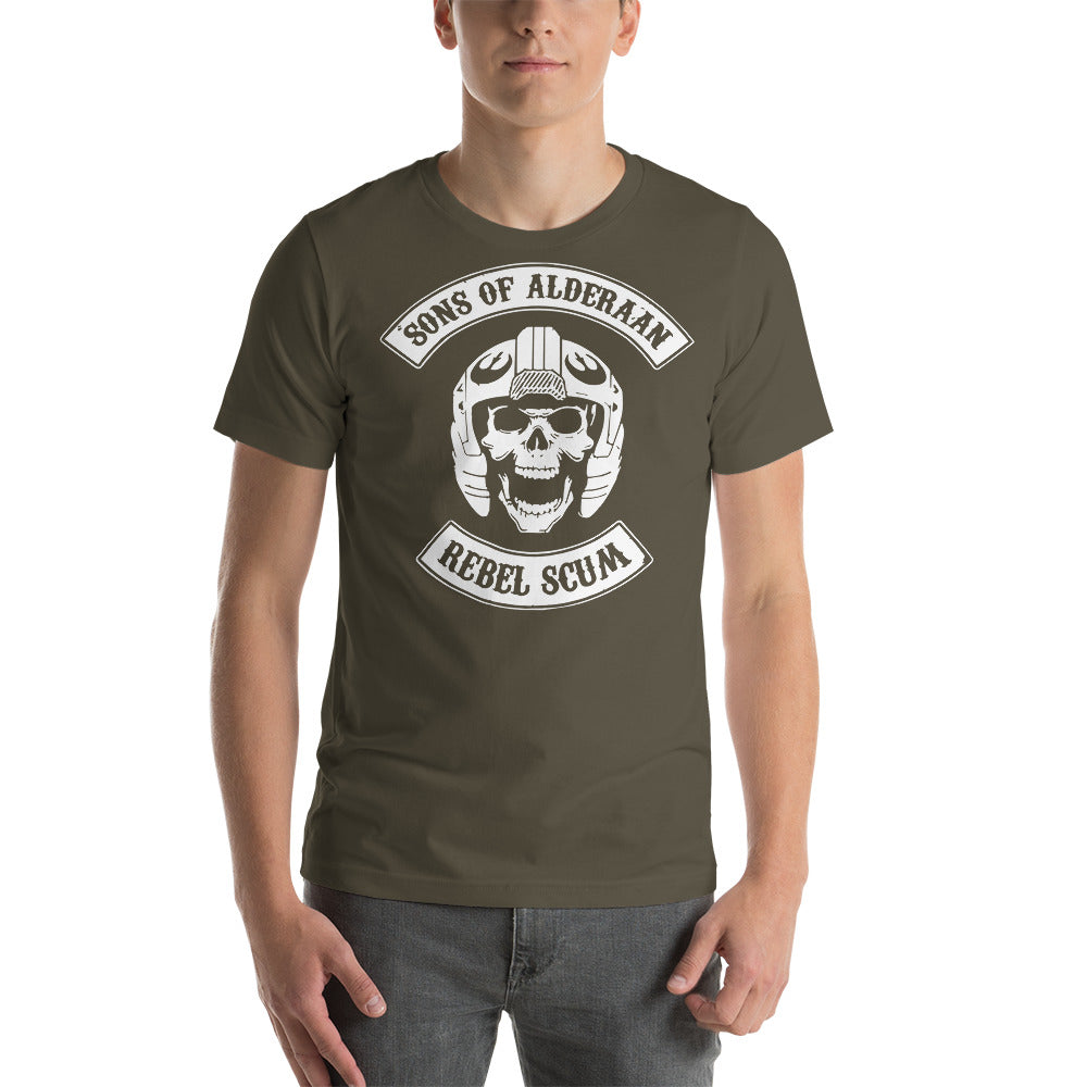 Sons of Alderaan Rebel Scum Short-Sleeve Unisex T-Shirt