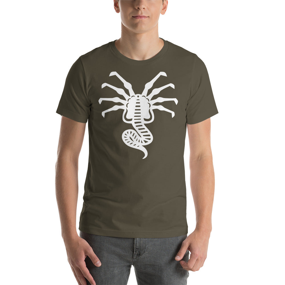 Alien Face Hugger Short-Sleeve Unisex T-Shirt