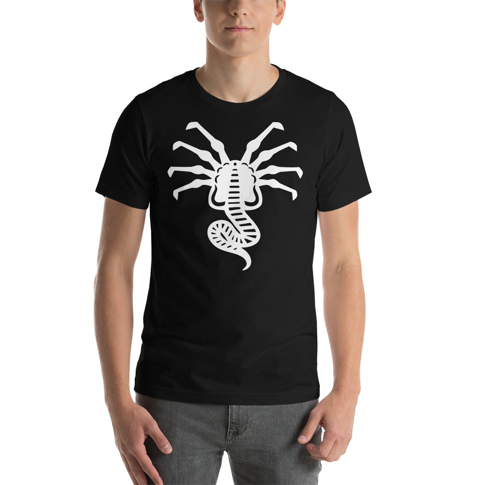 Alien Face Hugger Short-Sleeve Unisex T-Shirt