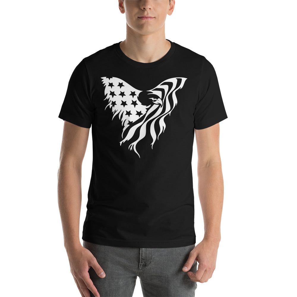 American Eagle Flag Short-Sleeve Unisex T-Shirt