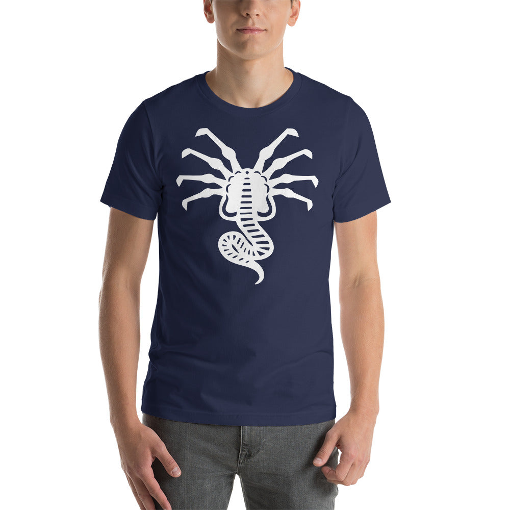 Alien Face Hugger Short-Sleeve Unisex T-Shirt