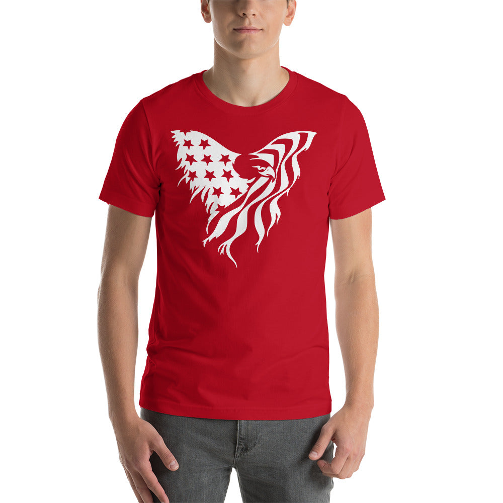 American Eagle Flag Short-Sleeve Unisex T-Shirt